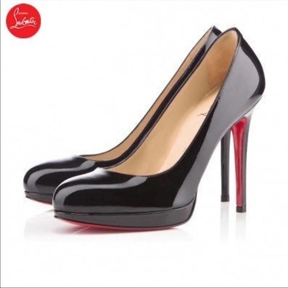 Christian Louboutins New Simple Pump 120 heel in Black 3080746